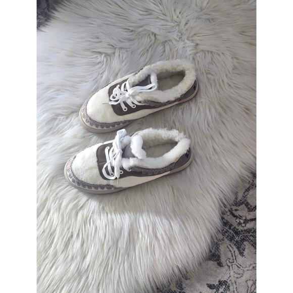 Mou Ava Shearling Sneakers - New Size US 8.5-9.0 US (EU39) - Picture 5 of 6